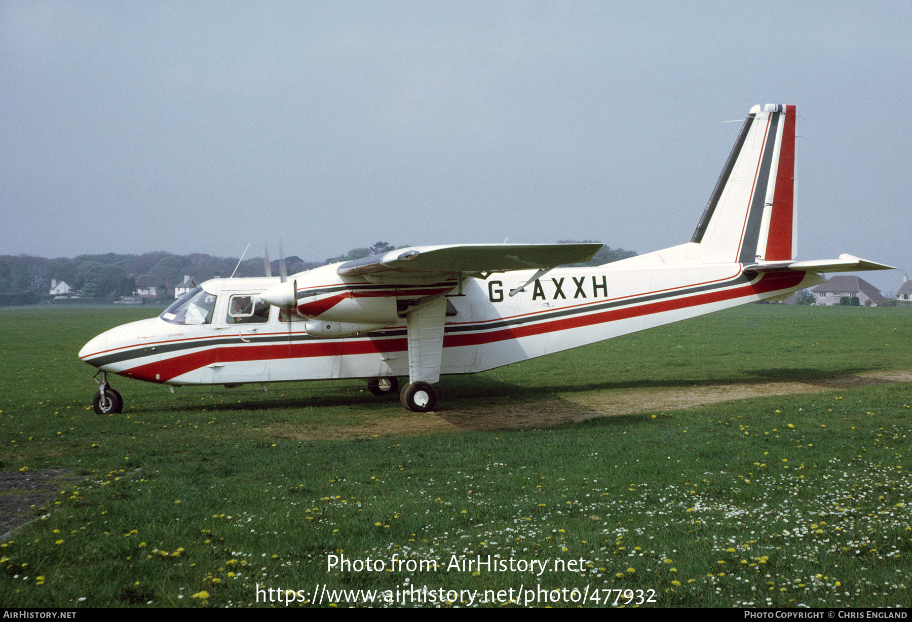 Aircraft Photo of G-AXXH | Britten-Norman BN-2A-27 Islander | AirHistory.net #477932