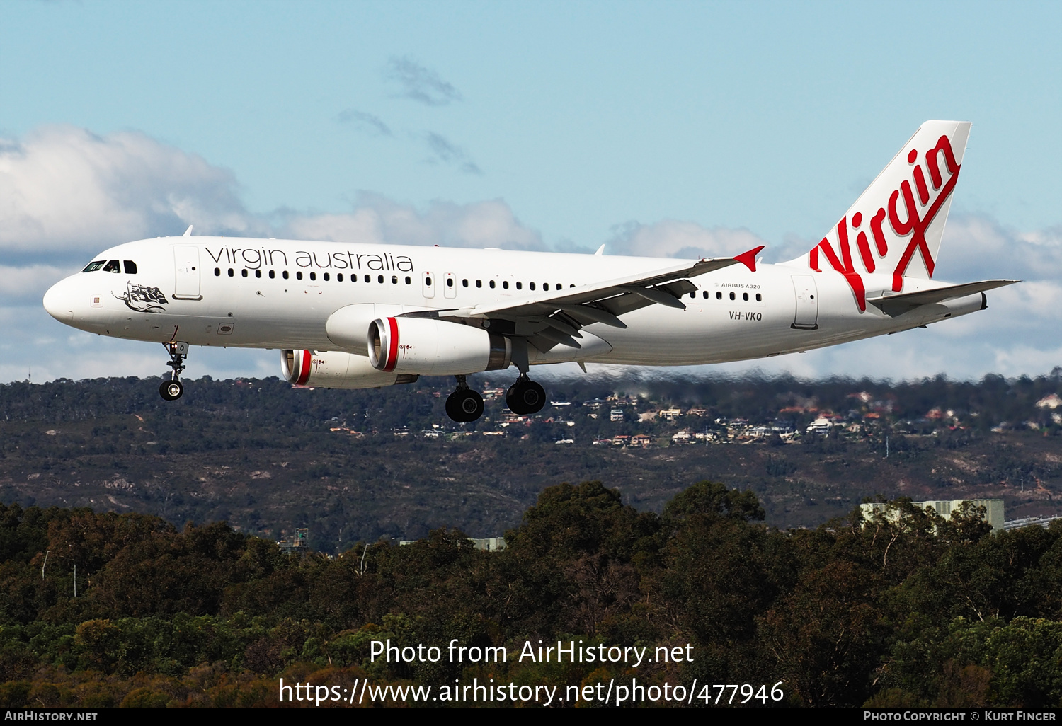 Aircraft Photo of VH-VKQ | Airbus A320-232 | Virgin Australia Regional Airlines | AirHistory.net #477946