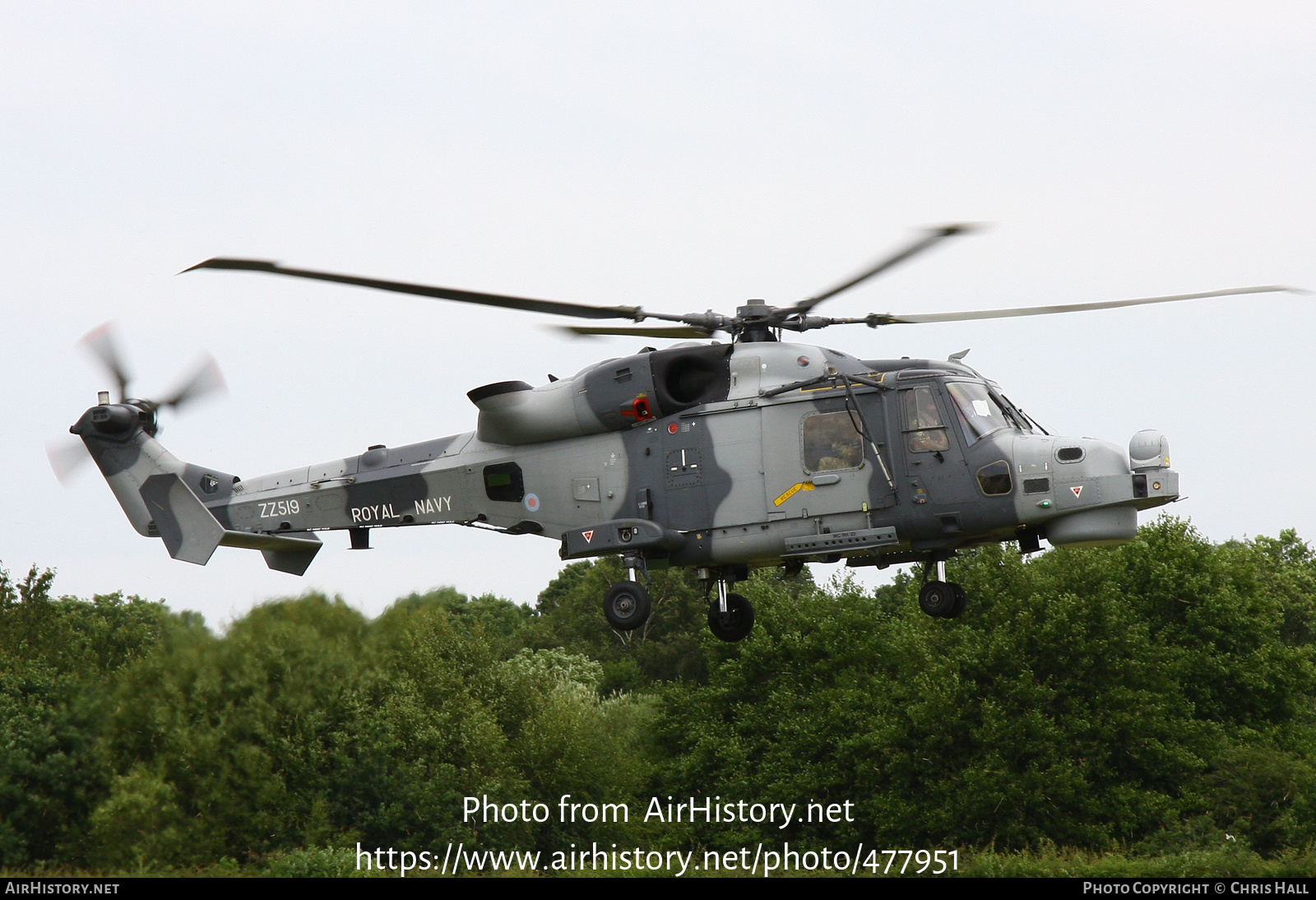 Aircraft Photo of ZZ519 | AgustaWestland AW-159 Wildcat HMA2 | UK - Navy | AirHistory.net #477951