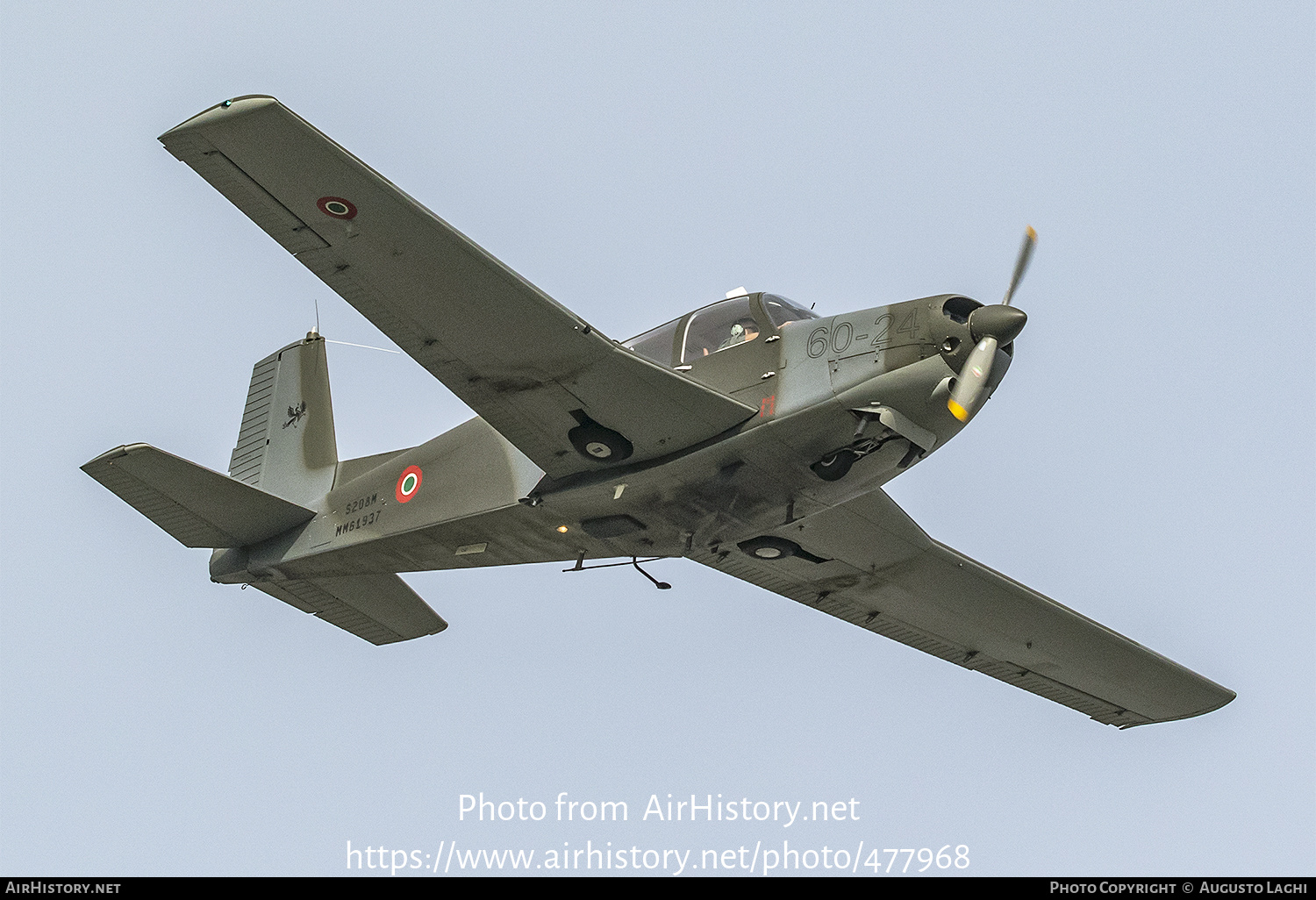 Aircraft Photo of MM61937 | SIAI-Marchetti S-208M | Italy - Air Force | AirHistory.net #477968