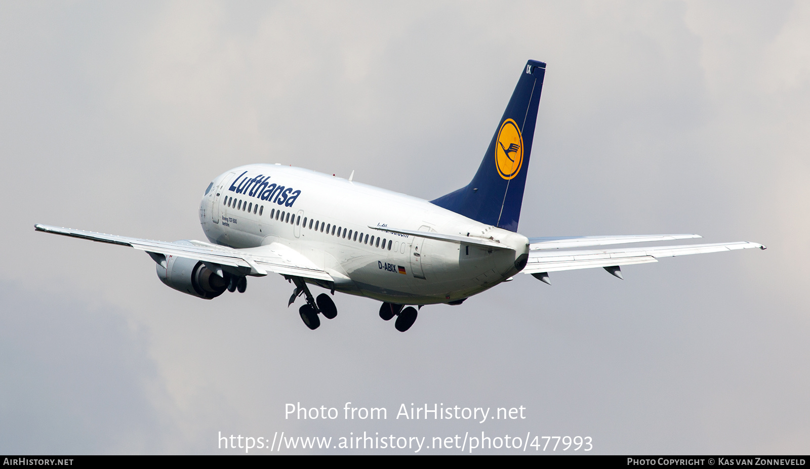 Aircraft Photo Of D-ABIX | Boeing 737-530 | Lufthansa | AirHistory.net ...