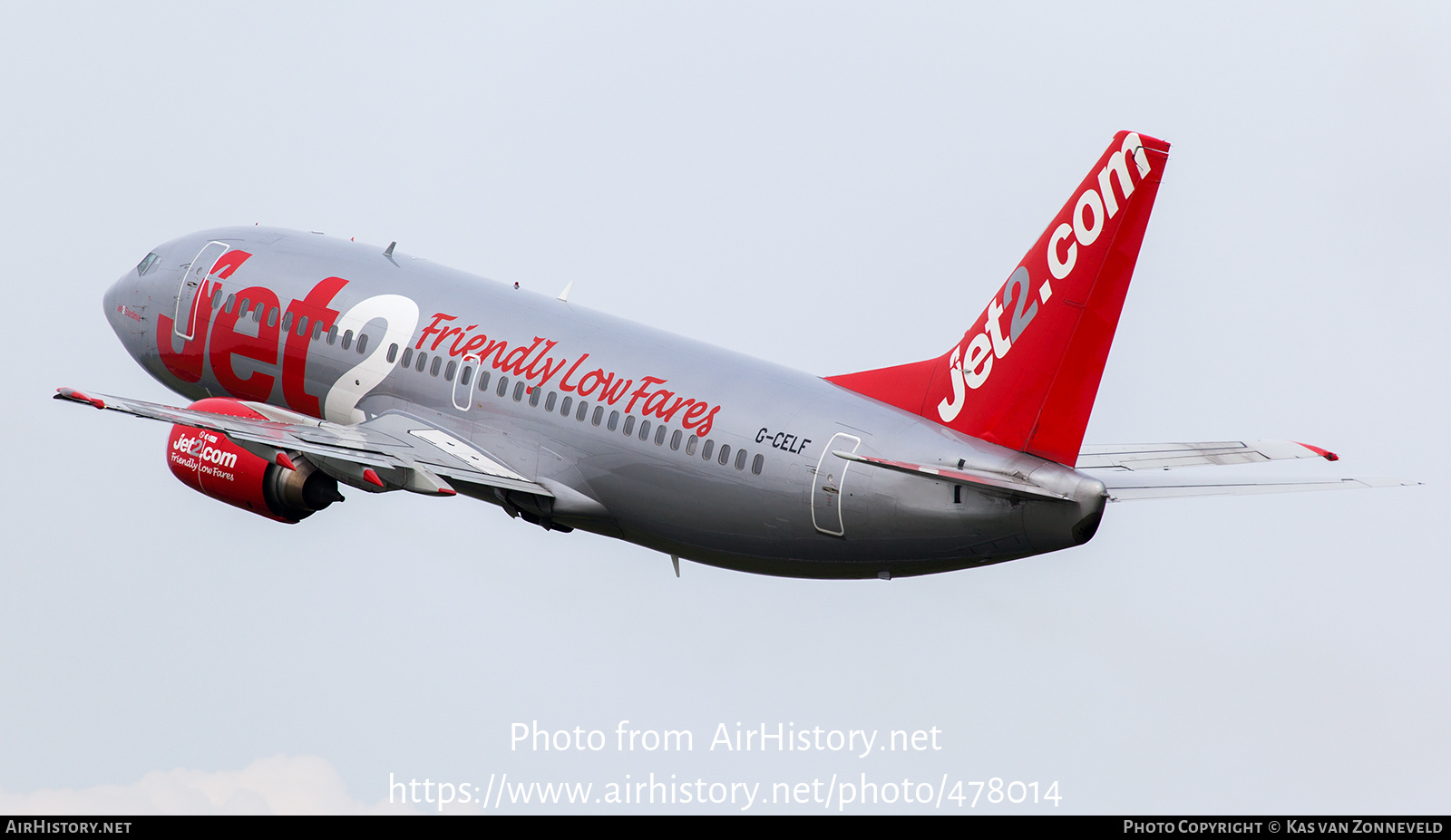 Aircraft Photo of G-CELF | Boeing 737-377 | Jet2 | AirHistory.net #478014