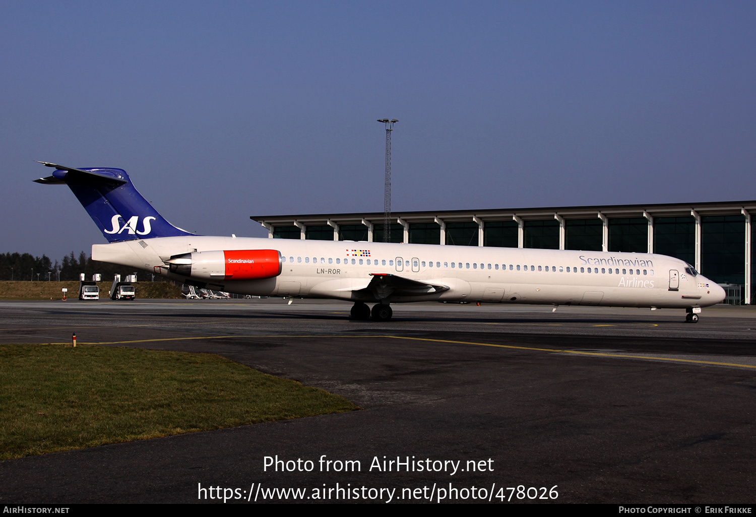 Aircraft Photo of LN-ROR | McDonnell Douglas MD-82 (DC-9-82) | Scandinavian Airlines - SAS | AirHistory.net #478026