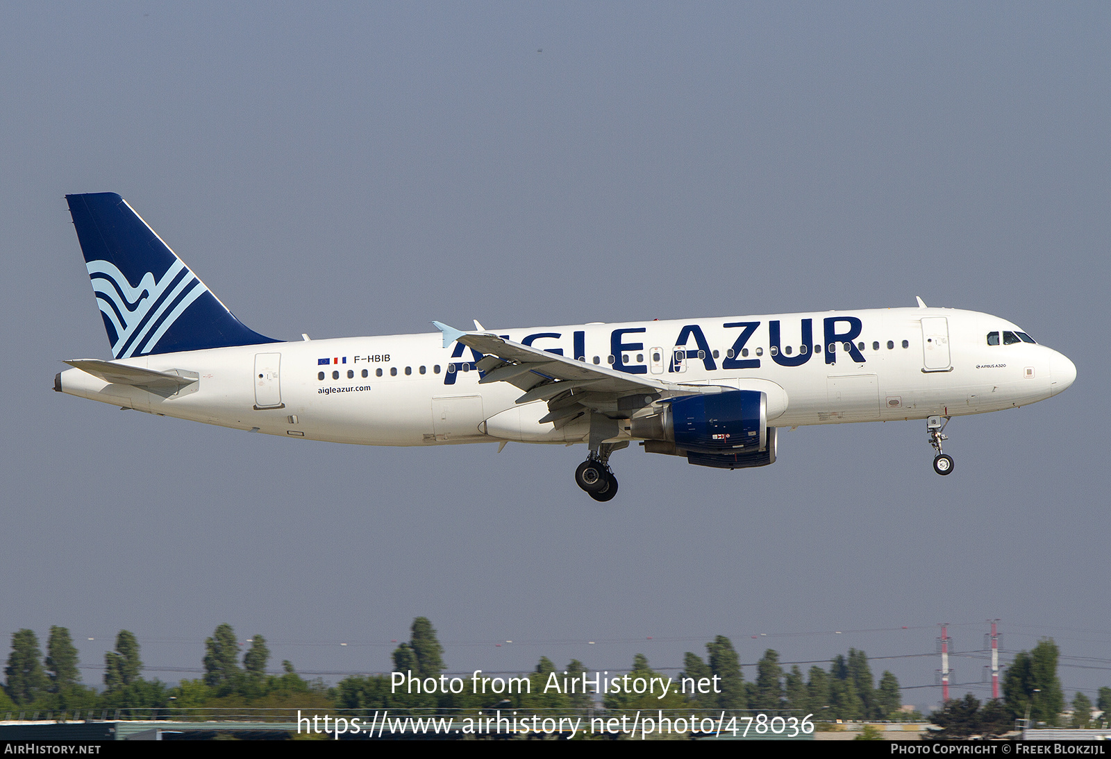 Aircraft Photo of F-HBIB | Airbus A320-214 | Aigle Azur | AirHistory.net #478036