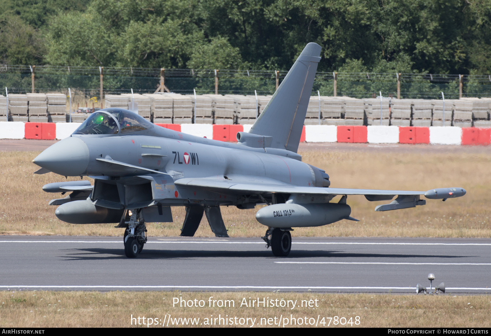 Aircraft Photo of 7L-WI | Eurofighter EF-2000 Typhoon S | Austria - Air Force | AirHistory.net #478048