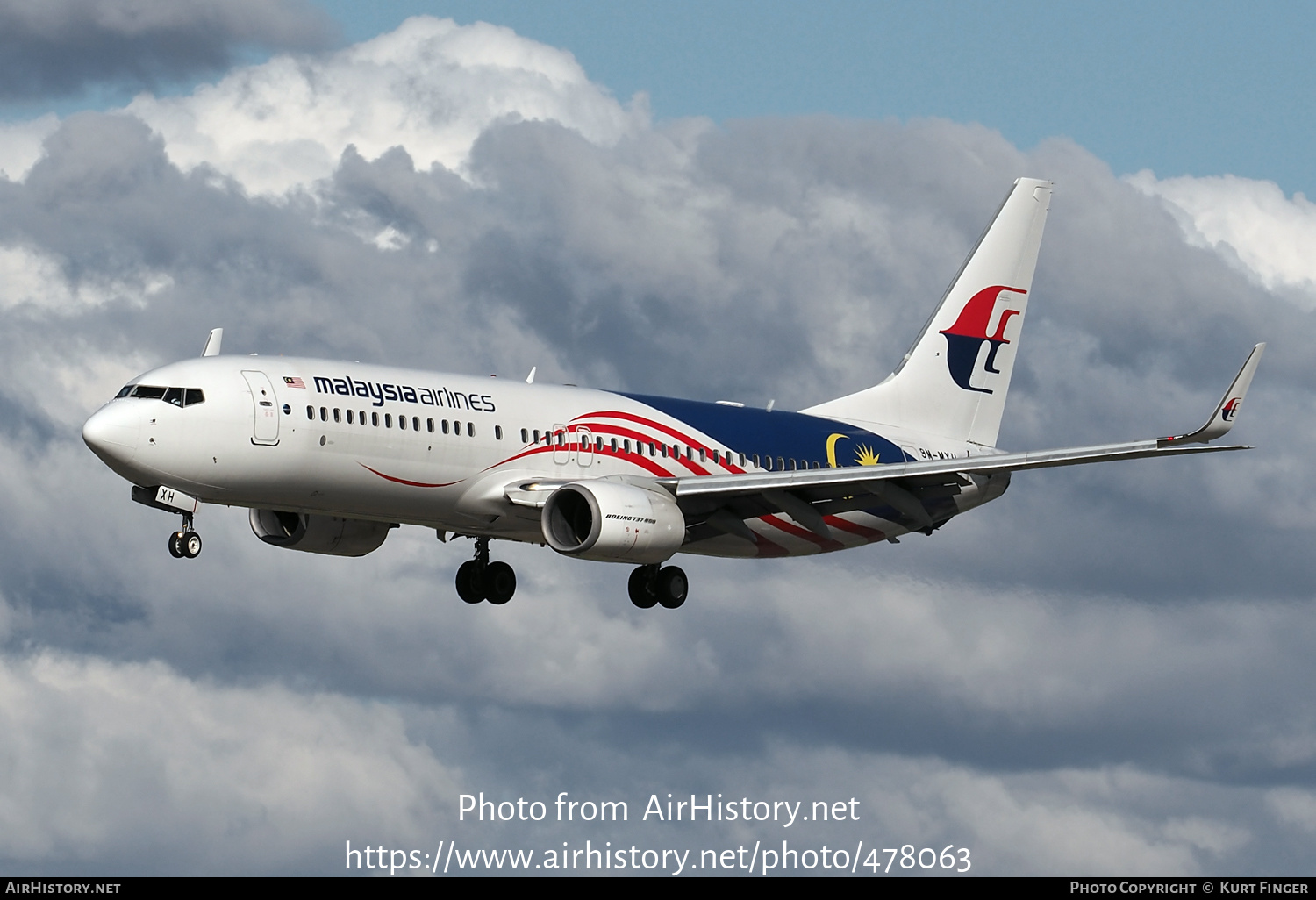 Aircraft Photo of 9M-MXH | Boeing 737-8H6 | Malaysia Airlines | AirHistory.net #478063