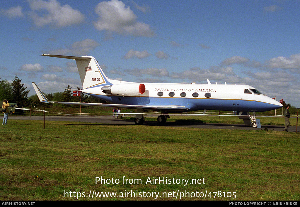 Aircraft Photo of 83-0500 / 30500 | Gulfstream Aerospace C-20A Gulfstream III (G-1159A) | USA - Air Force | AirHistory.net #478105