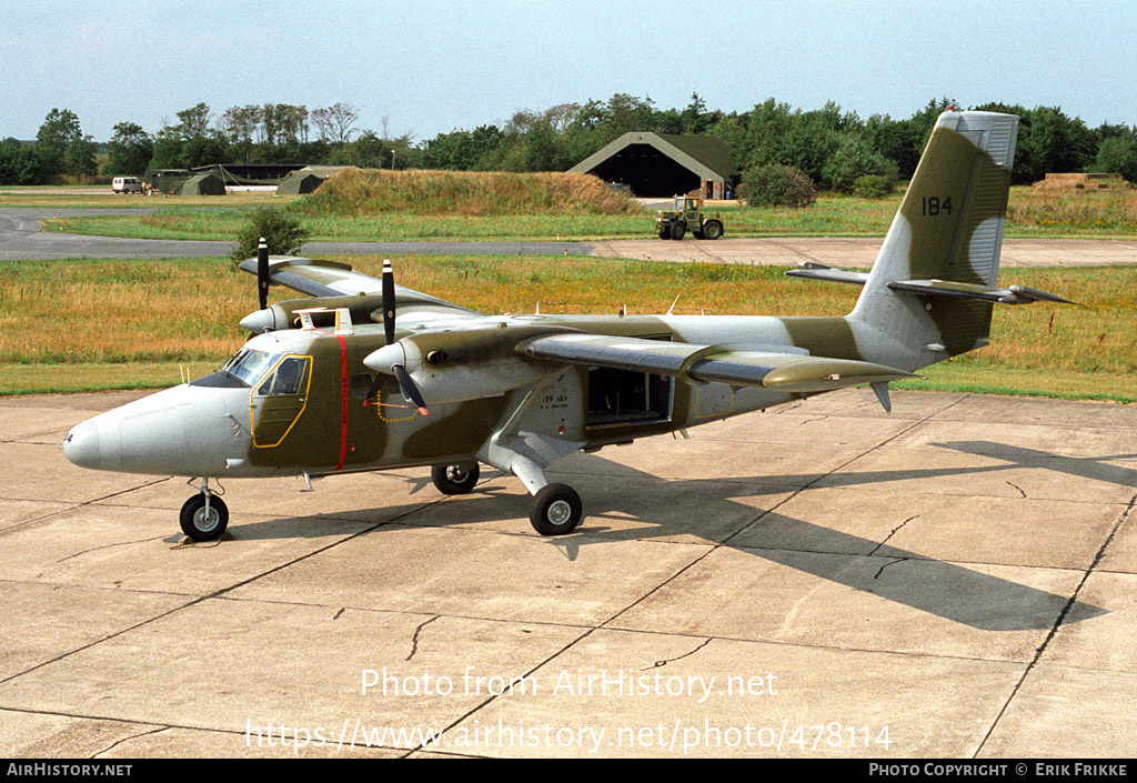 Aircraft Photo of 184 | De Havilland Canada DHC-6-200 Twin Otter | Norway - Air Force | AirHistory.net #478114