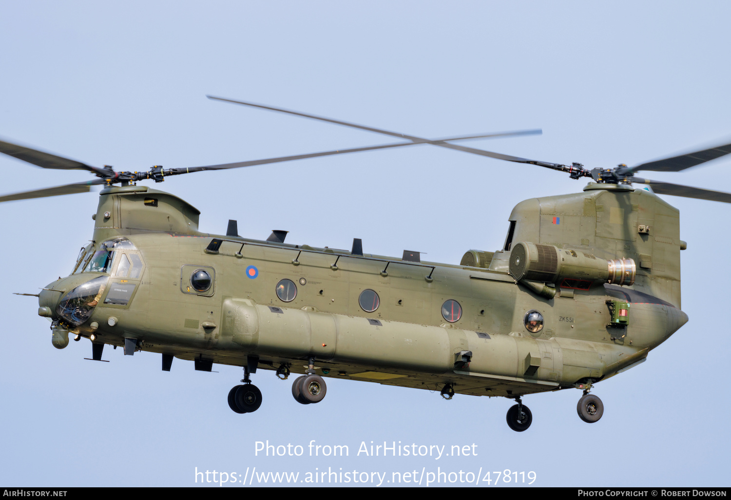 Aircraft Photo of ZK551 | Boeing Chinook HC6 (352) | UK - Air Force | AirHistory.net #478119