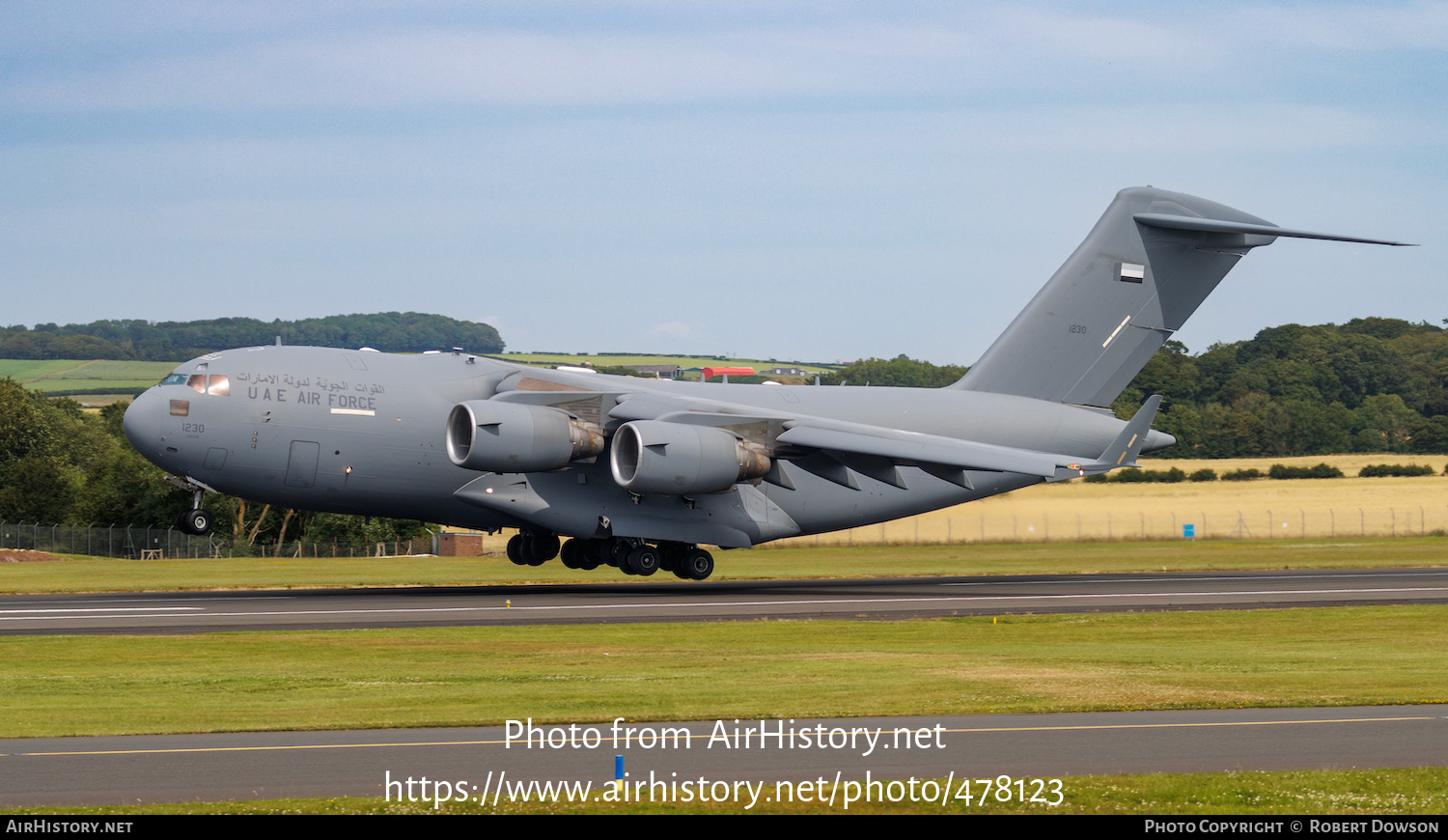 Aircraft Photo of 1230 | Boeing C-17A Globemaster III | United Arab Emirates - Air Force | AirHistory.net #478123