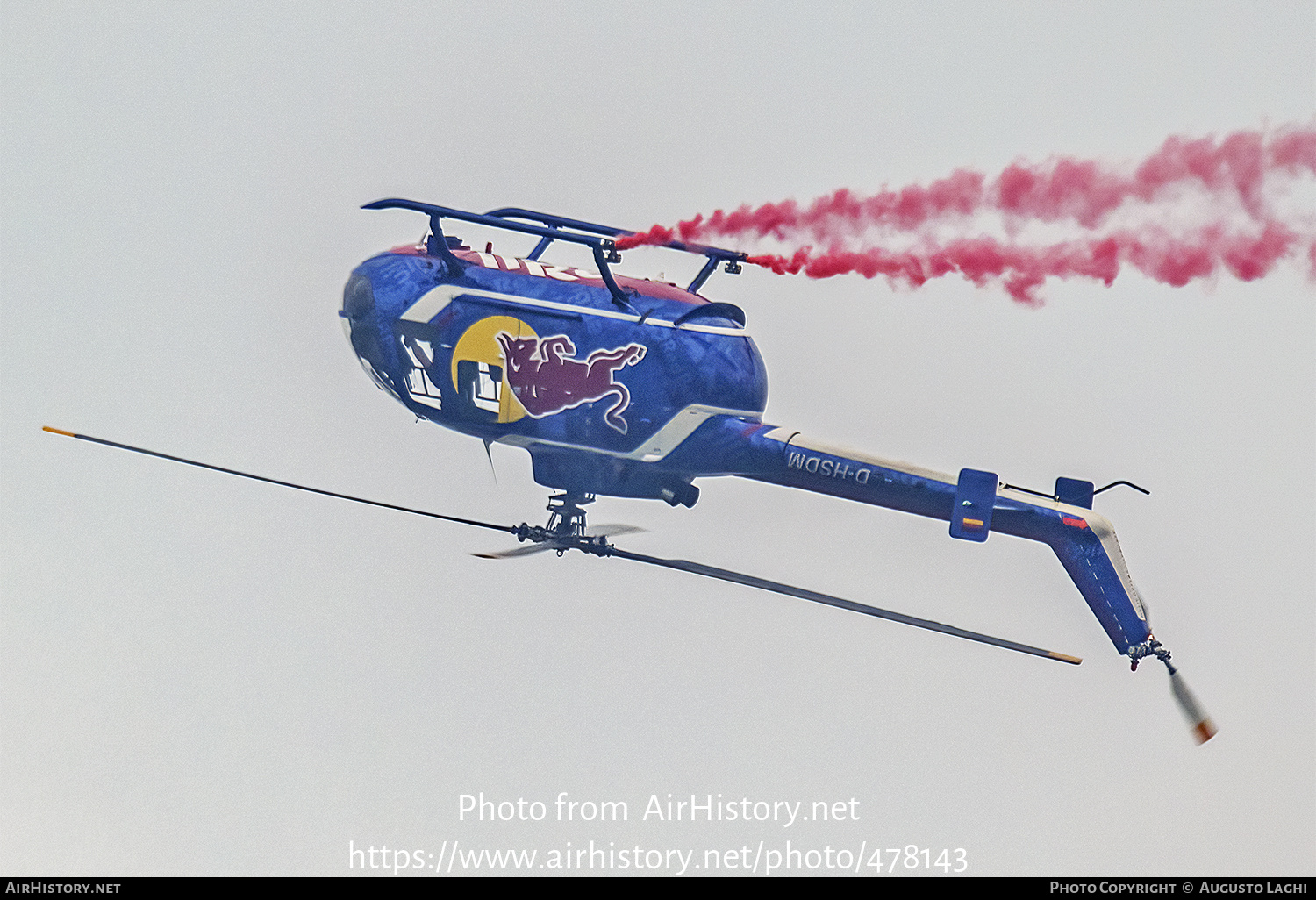 Aircraft Photo of D-HSDM | MBB BO-105CB | Red Bull | AirHistory.net #478143