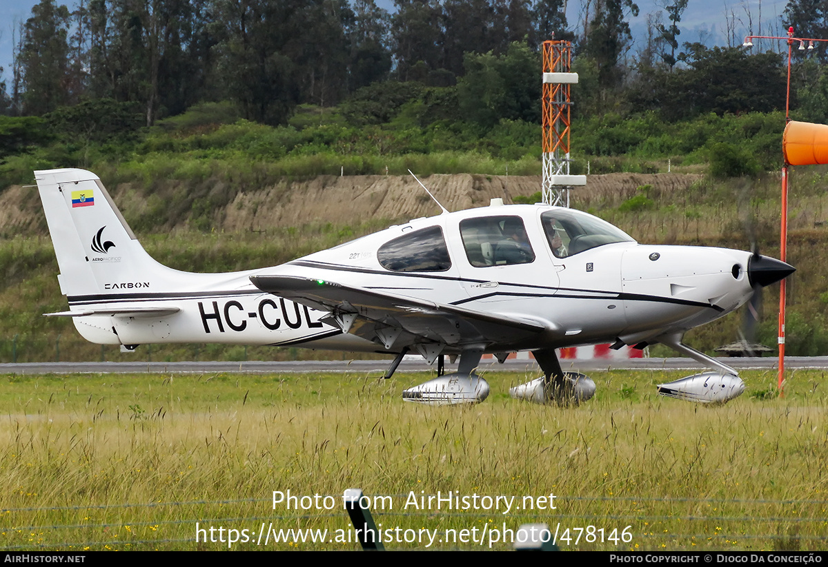 Aircraft Photo of HC-CUL | Cirrus SR-22T G6-GTS Carbon | Aeropacífico | AirHistory.net #478146