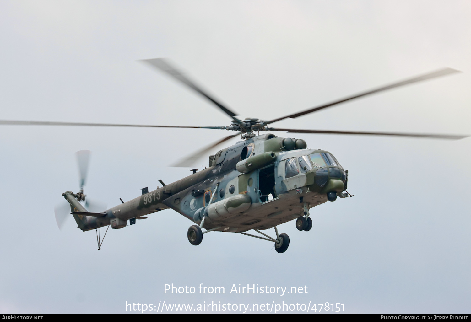 Aircraft Photo of 9813 | Mil Mi-171Sh | Czechia - Air Force | AirHistory.net #478151