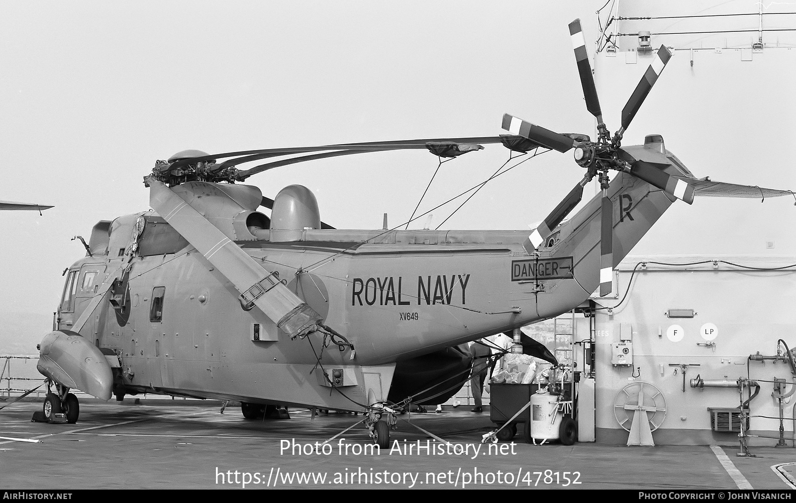 Aircraft Photo of XV649 | Westland WS-61 Sea King AEW2A | UK - Navy | AirHistory.net #478152