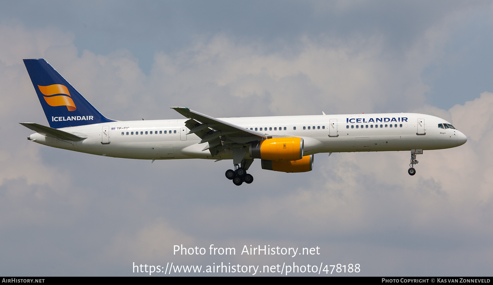 Aircraft Photo of TF-FIC | Boeing 757-23N | Icelandair | AirHistory.net #478188