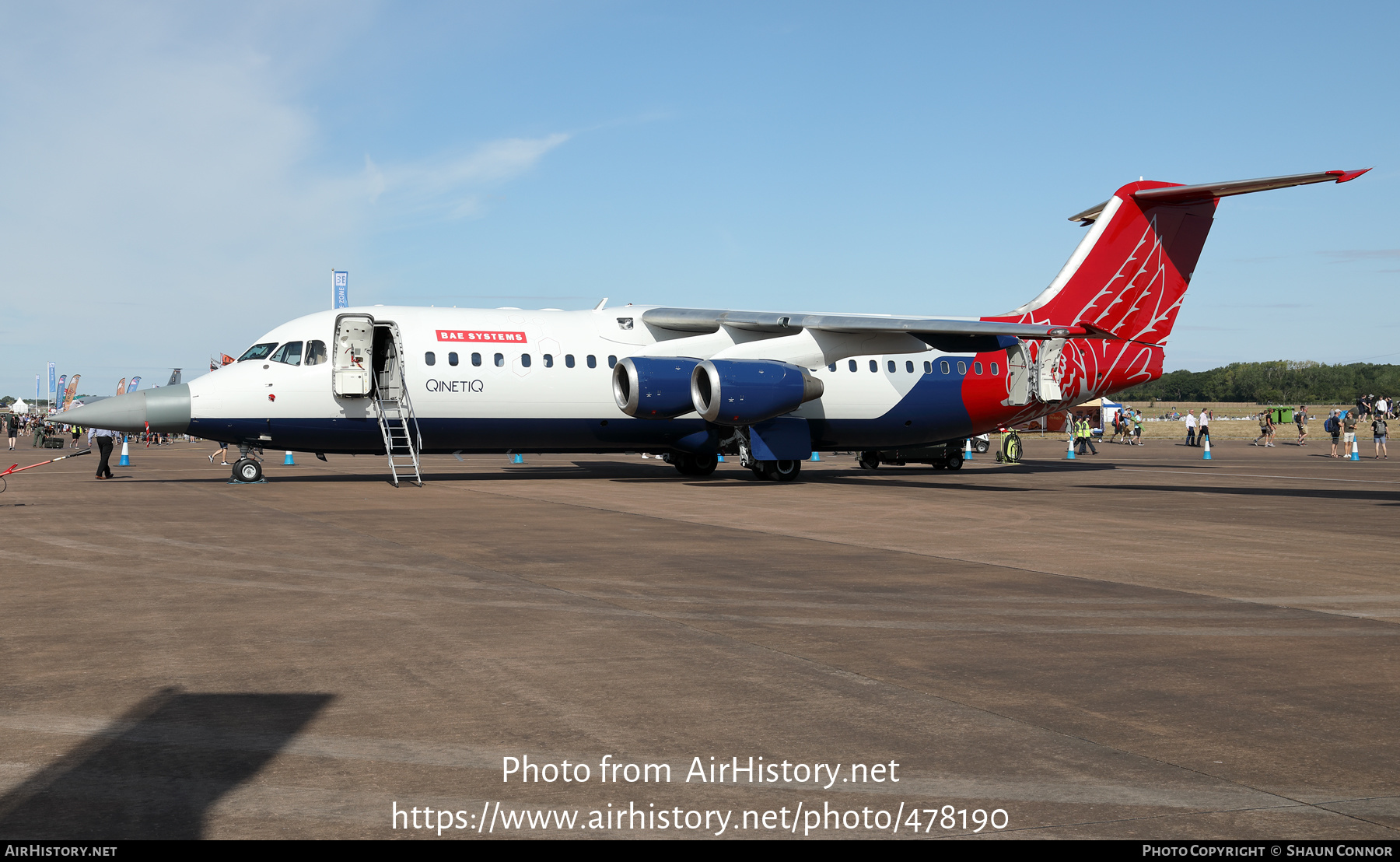 Aircraft Photo of G-ETPL | BAE Systems Avro 146-RJ100 | QinetiQ | AirHistory.net #478190