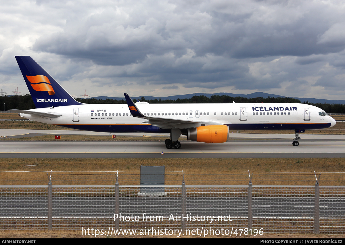 Aircraft Photo of TF-FIR | Boeing 757-256 | Icelandair | AirHistory.net #478196