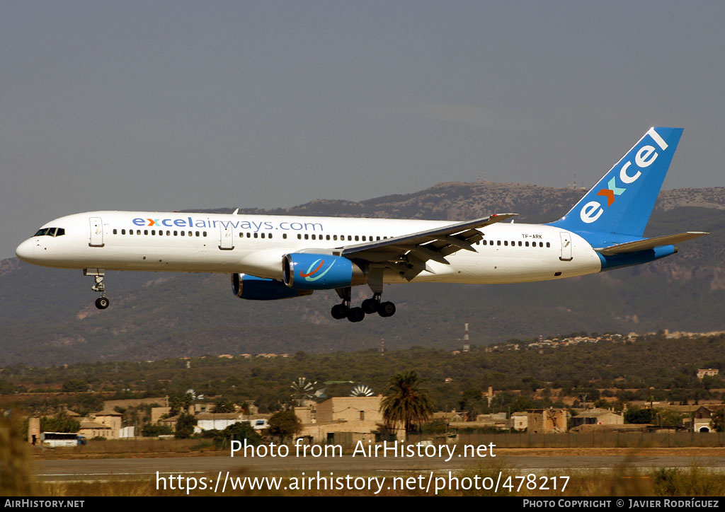 Aircraft Photo of TF-ARK | Boeing 757-225 | Excel Airways | AirHistory.net #478217