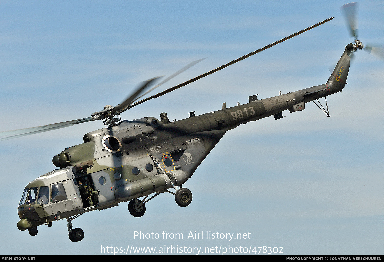 Aircraft Photo of 9813 | Mil Mi-171Sh | Czechia - Air Force | AirHistory.net #478302