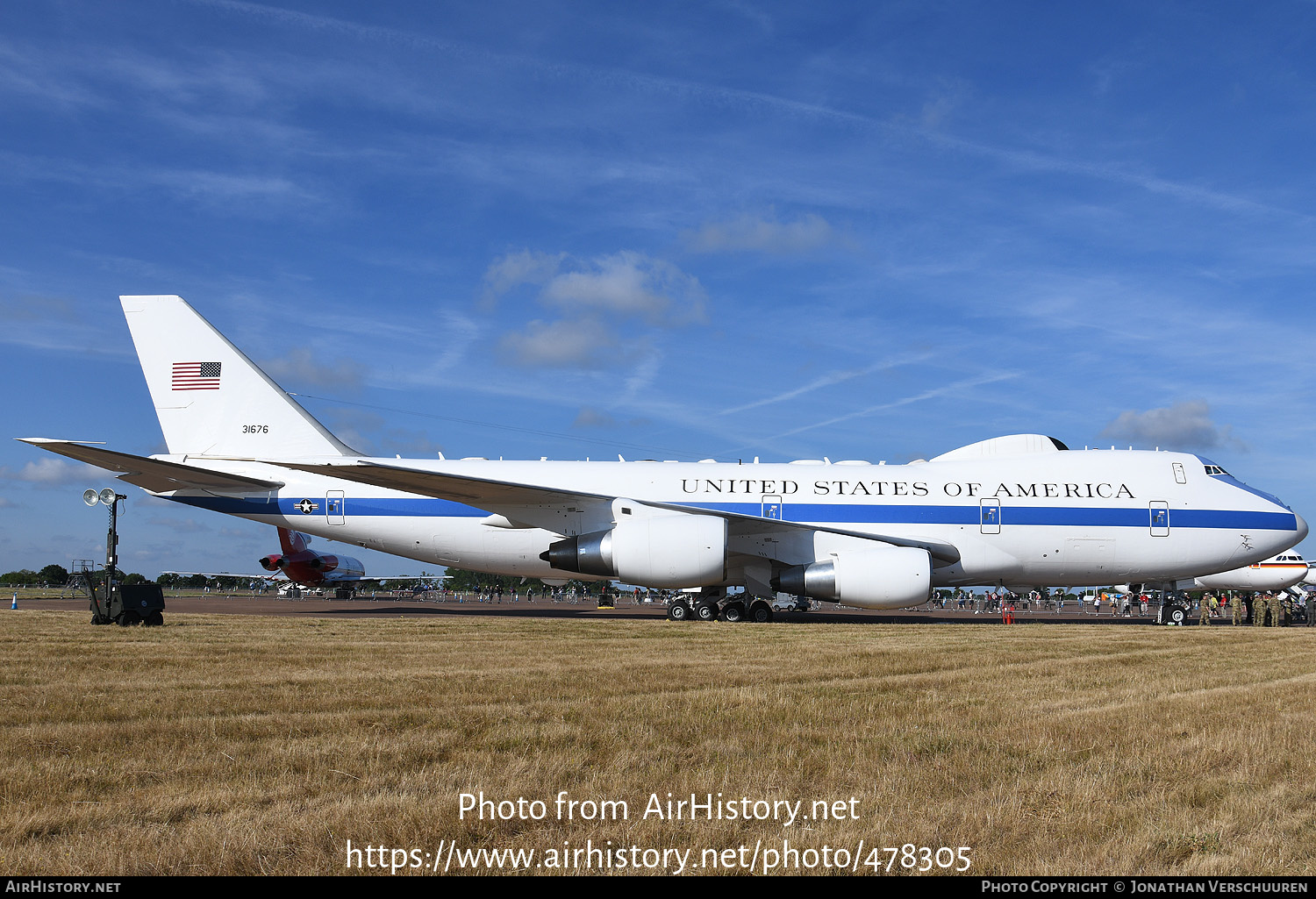 Aircraft Photo of 73-1676 / 31676 | Boeing E-4B (747-200B) | USA - Air ...