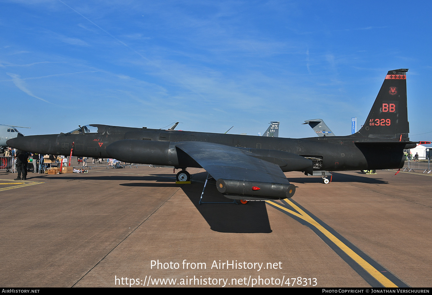 Aircraft Photo of 68-10329 / AF68-329 | Lockheed U-2S | USA - Air Force | AirHistory.net #478313