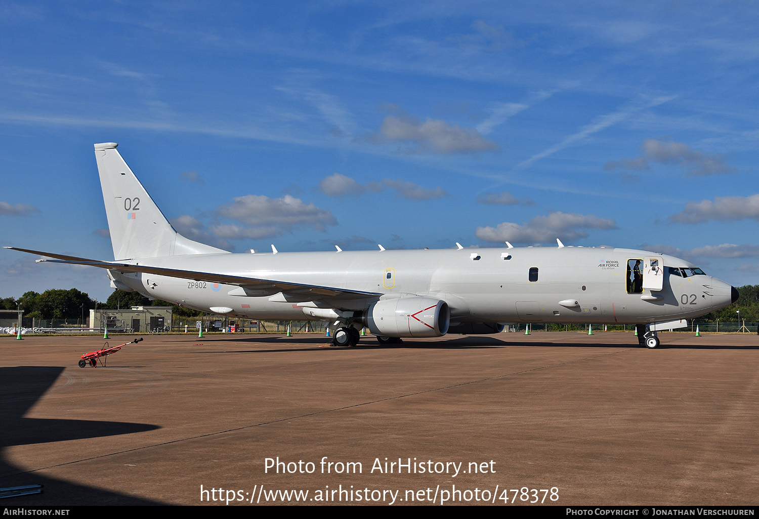 Aircraft Photo of ZP802 | Boeing P-8A Poseidon MRA1 | UK - Air Force | AirHistory.net #478378