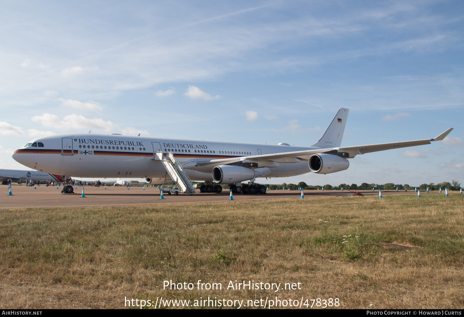 Aircraft Photo of 1602 | Airbus A340-313 | Germany - Air Force | AirHistory.net #478388