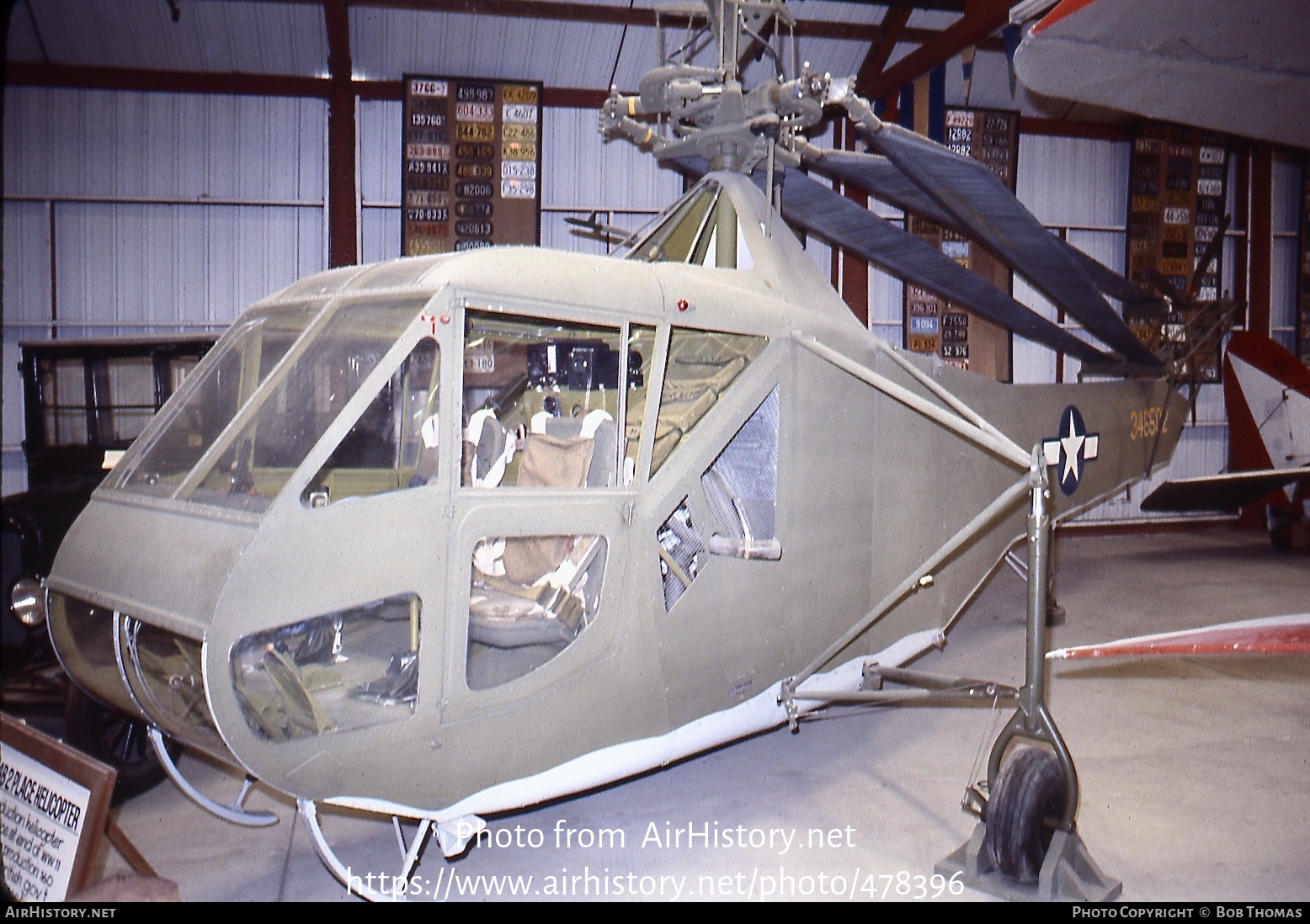 Aircraft Photo of 43-46592 / 346592 | Sikorsky R-4B Hoverfly | USA - Air Force | AirHistory.net #478396
