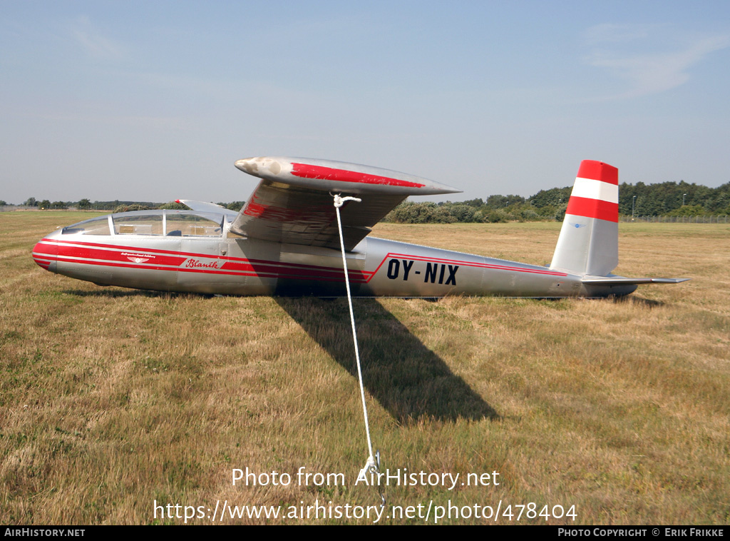 Aircraft Photo of OY-NIX | Let L-13 Blanik | AirHistory.net #478404