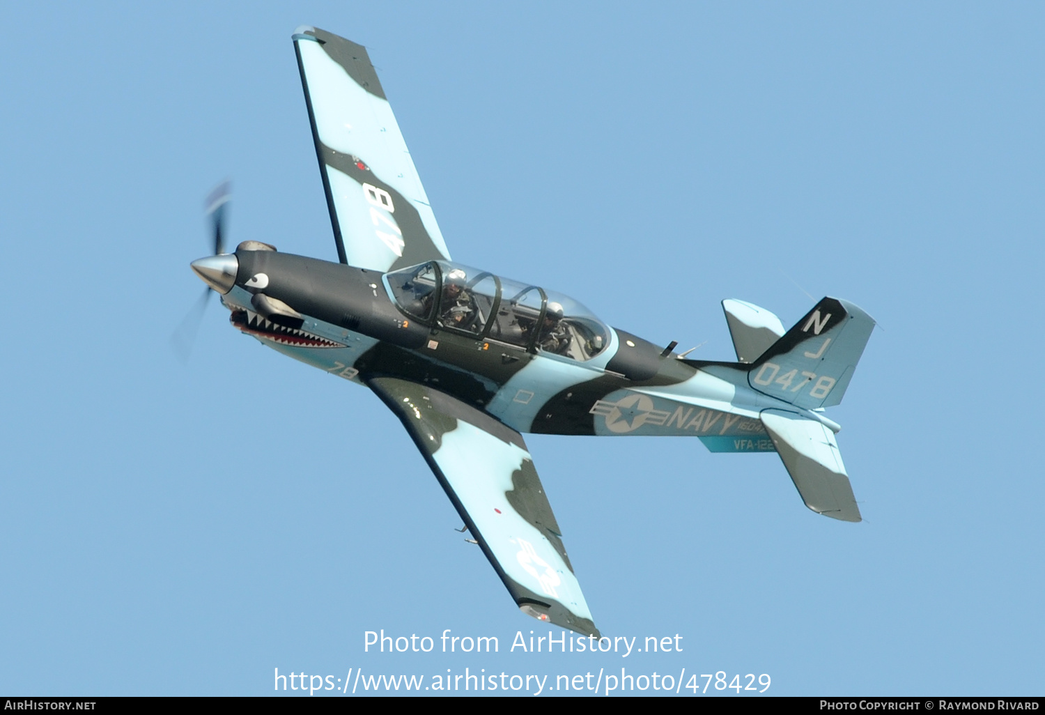 Aircraft Photo of 160478 / 0478 | Beech T-34C Turbo Mentor | USA - Navy | AirHistory.net #478429