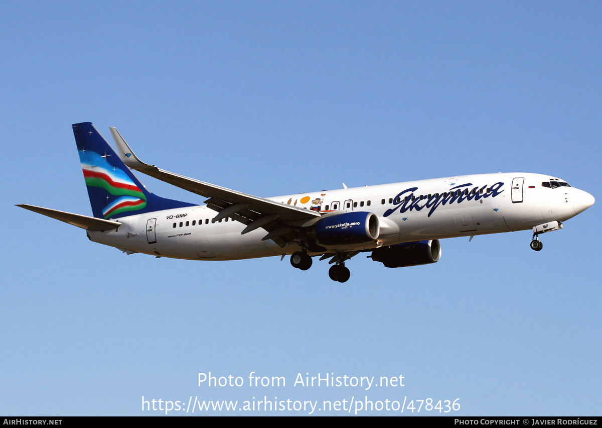 Aircraft Photo of VQ-BMP | Boeing 737-86N | Yakutia Airlines | AirHistory.net #478436