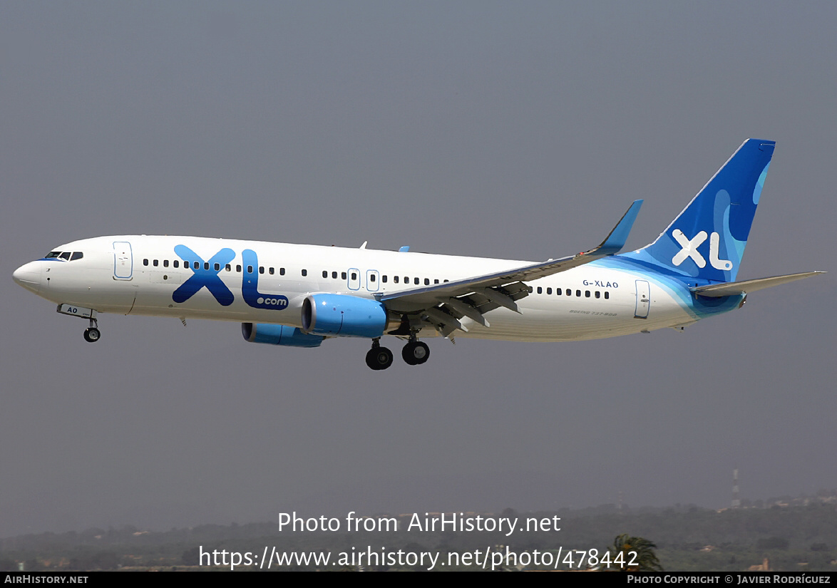 Aircraft Photo of G-XLAO | Boeing 737-86N | XL Airways | AirHistory.net #478442