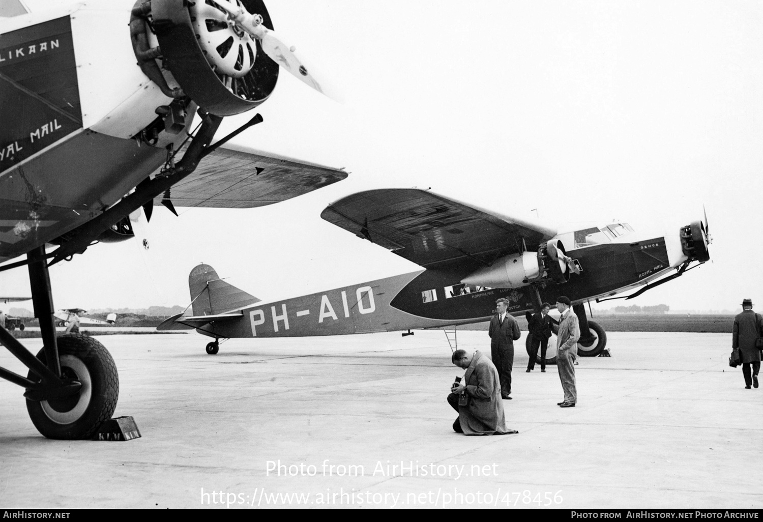 Aircraft Photo of PH-AIO | Fokker F.XVIII | KLM - Koninklijke Luchtvaart Maatschappij | AirHistory.net #478456