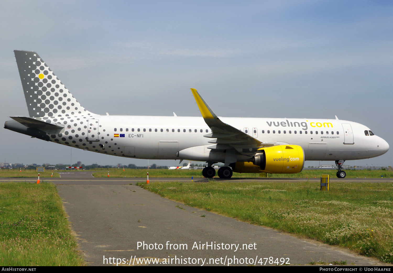 Aircraft Photo of EC-NFI | Airbus A320-271N | Vueling Airlines | AirHistory.net #478492