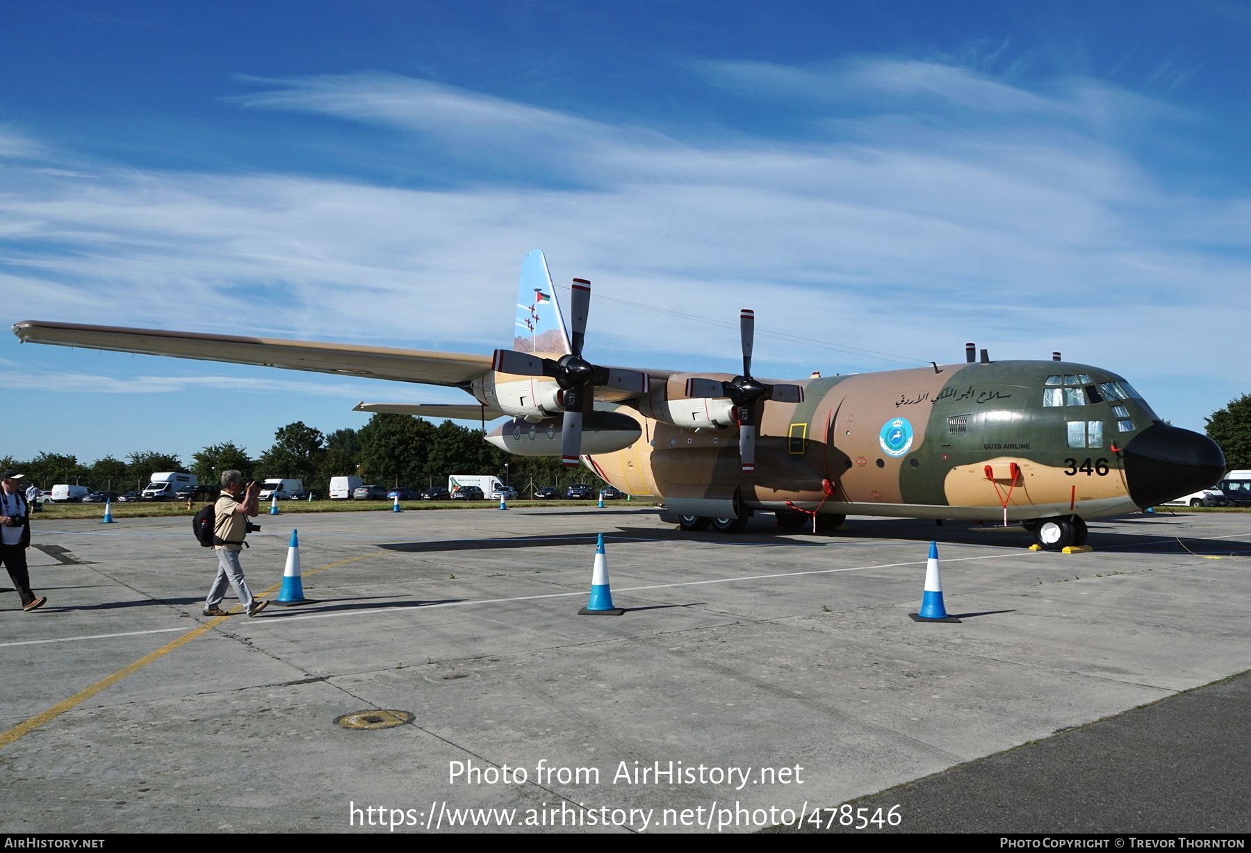 Aircraft Photo of 346 | Lockheed C-130H Hercules | Jordan - Air Force | AirHistory.net #478546