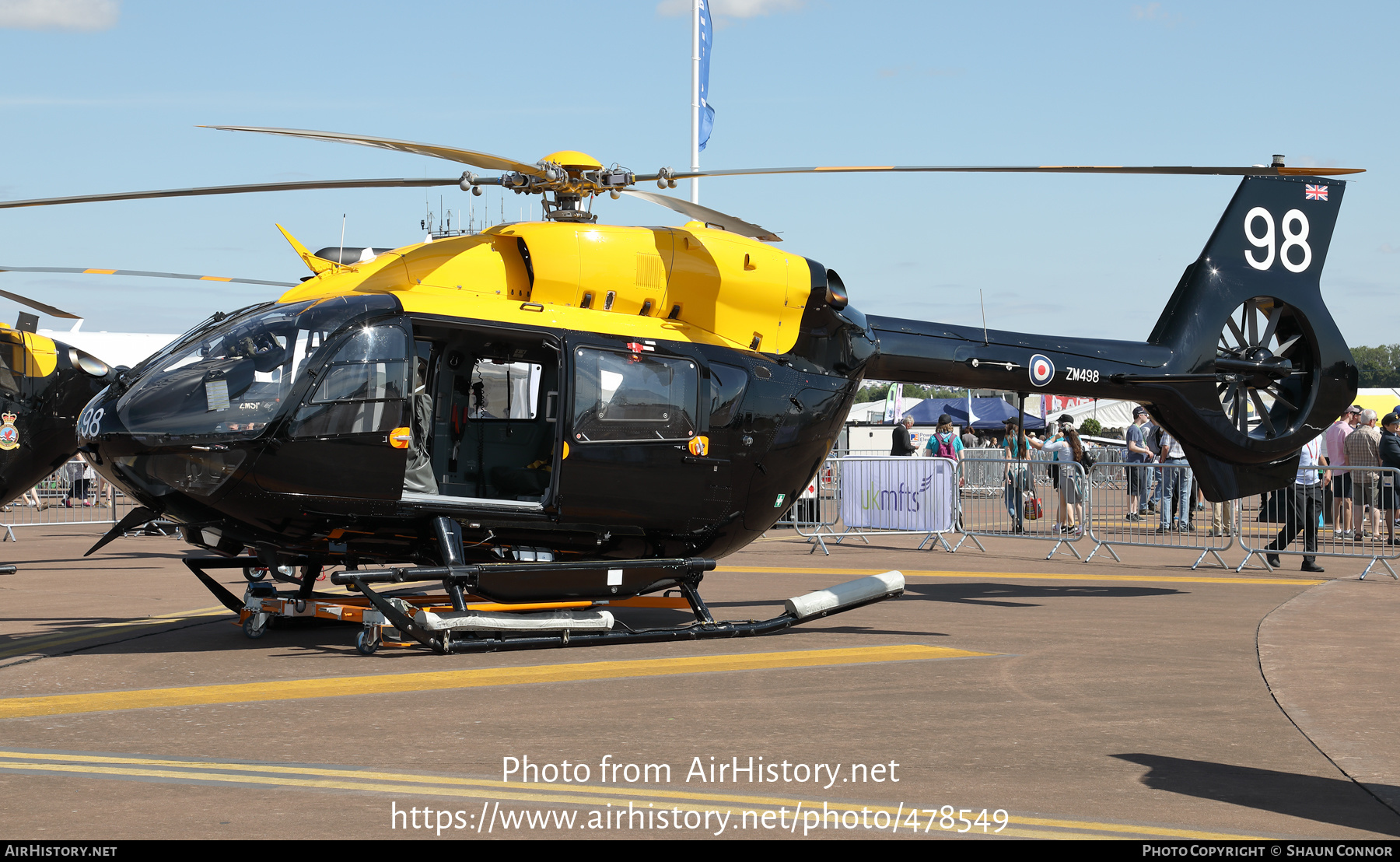 Aircraft Photo of ZM498 | Airbus Helicopters H-145 Jupiter HT1 (BK-117D-2m) | UK - Air Force | AirHistory.net #478549