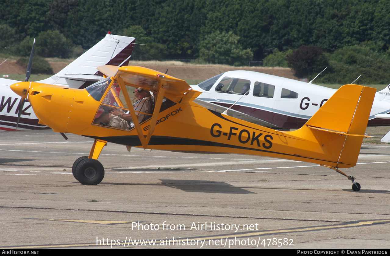 Aircraft Photo of G-FOKS | Aeropro Eurofox 912(S) | AirHistory.net #478582