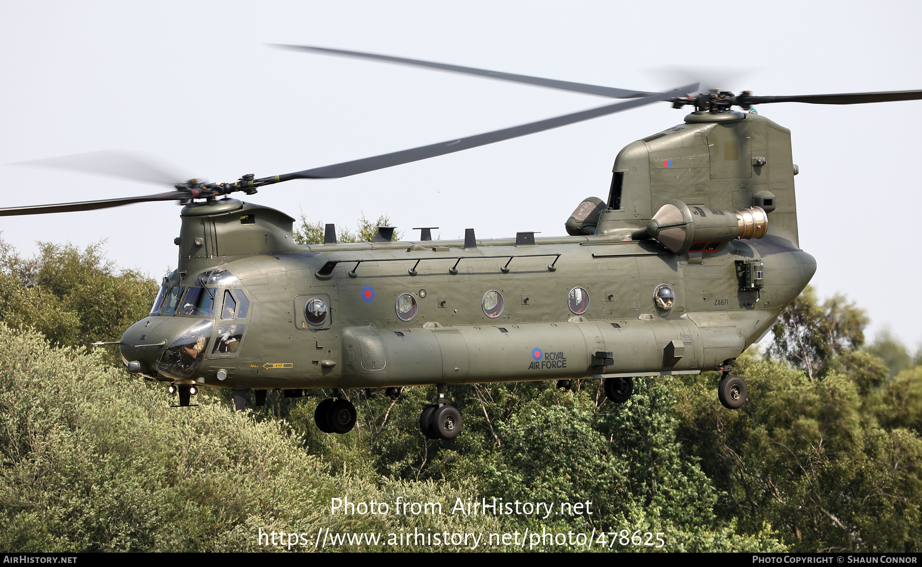 Aircraft Photo of ZA671 | Boeing Chinook HC6A (352) | UK - Air Force | AirHistory.net #478625