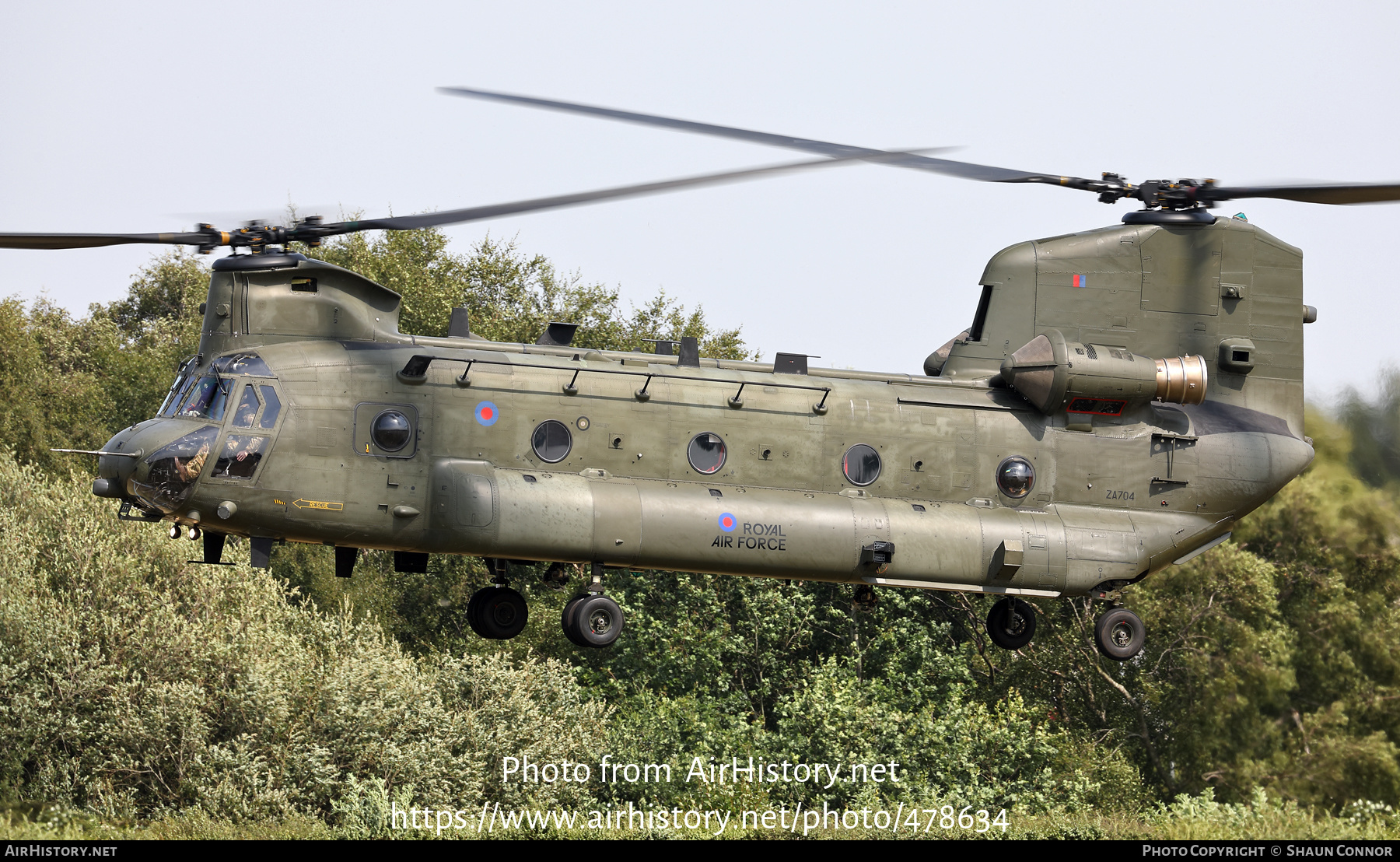 Aircraft Photo of ZA704 | Boeing Chinook HC6A (352) | UK - Air Force | AirHistory.net #478634