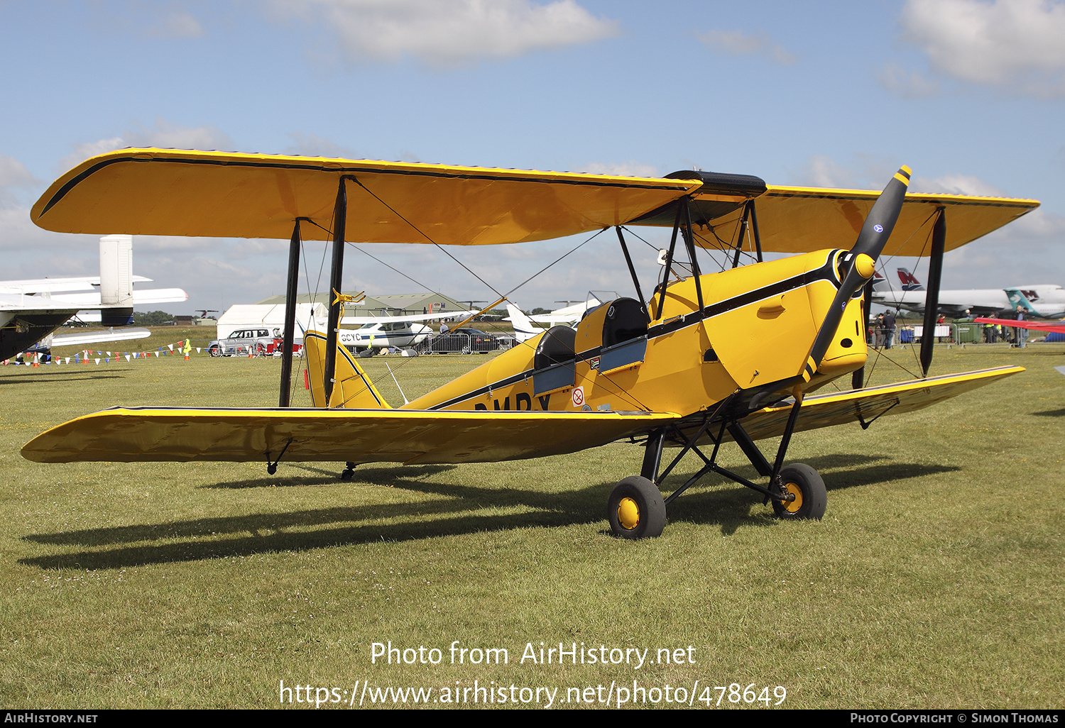 Aircraft Photo of G-BMPY | De Havilland D.H. 82A Tiger Moth II | AirHistory.net #478649