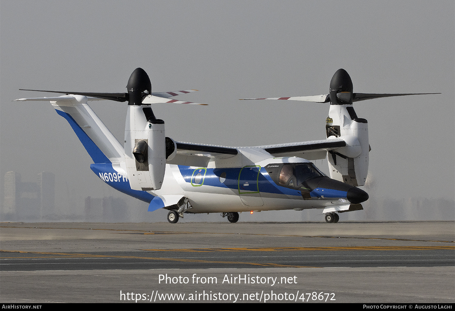 Aircraft Photo of N609PH | AgustaWestland AW609 | AirHistory.net #478672