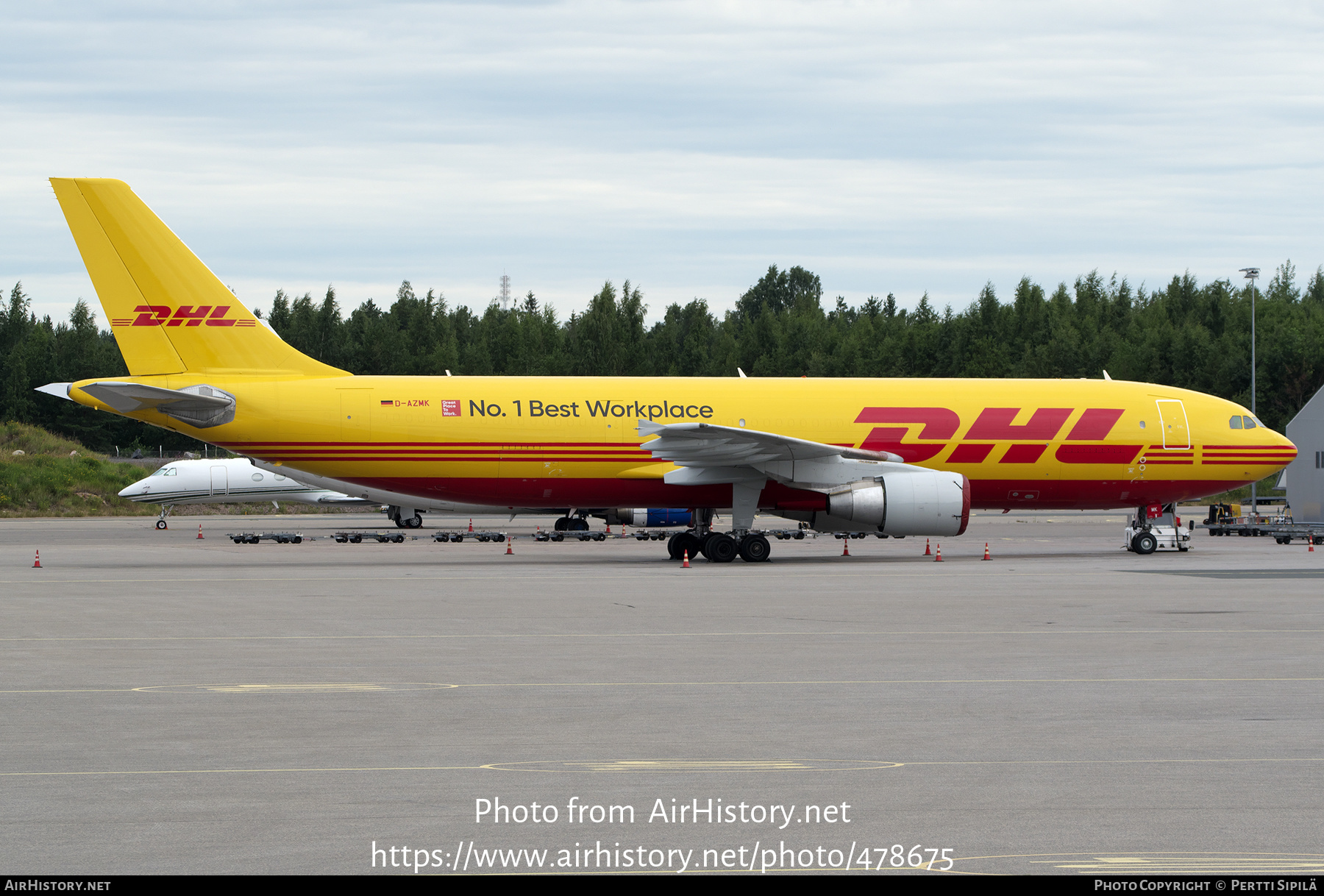 Aircraft Photo of D-AZMK | Airbus A300B4-622R(F) | DHL International | AirHistory.net #478675