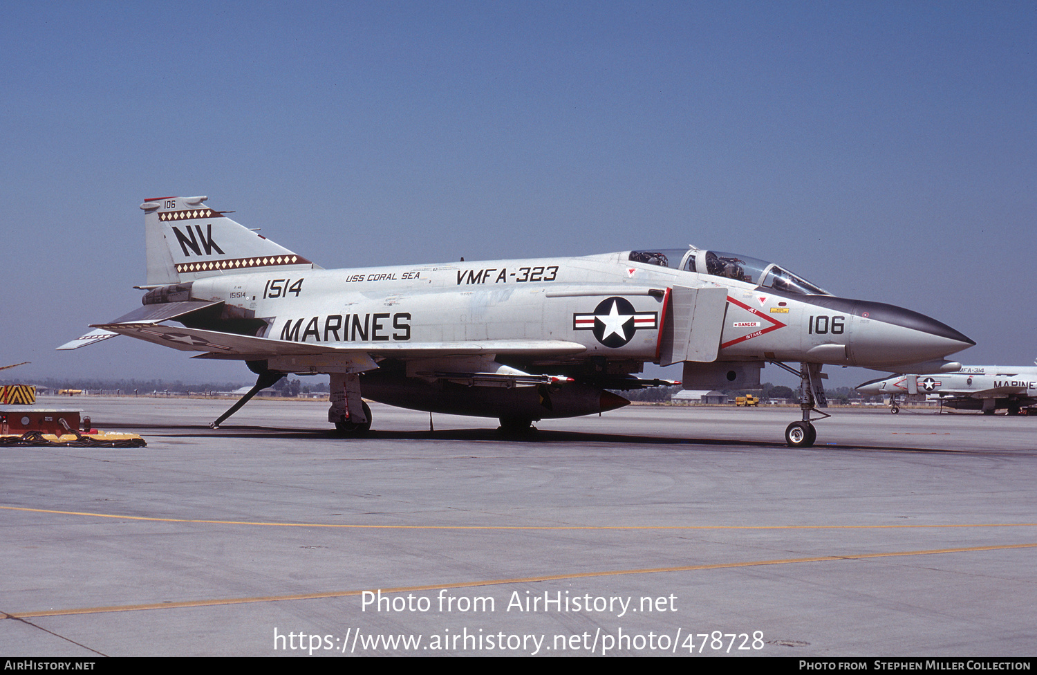 Aircraft Photo of 151514 / 1514 | McDonnell F-4N Phantom II | USA - Marines | AirHistory.net #478728