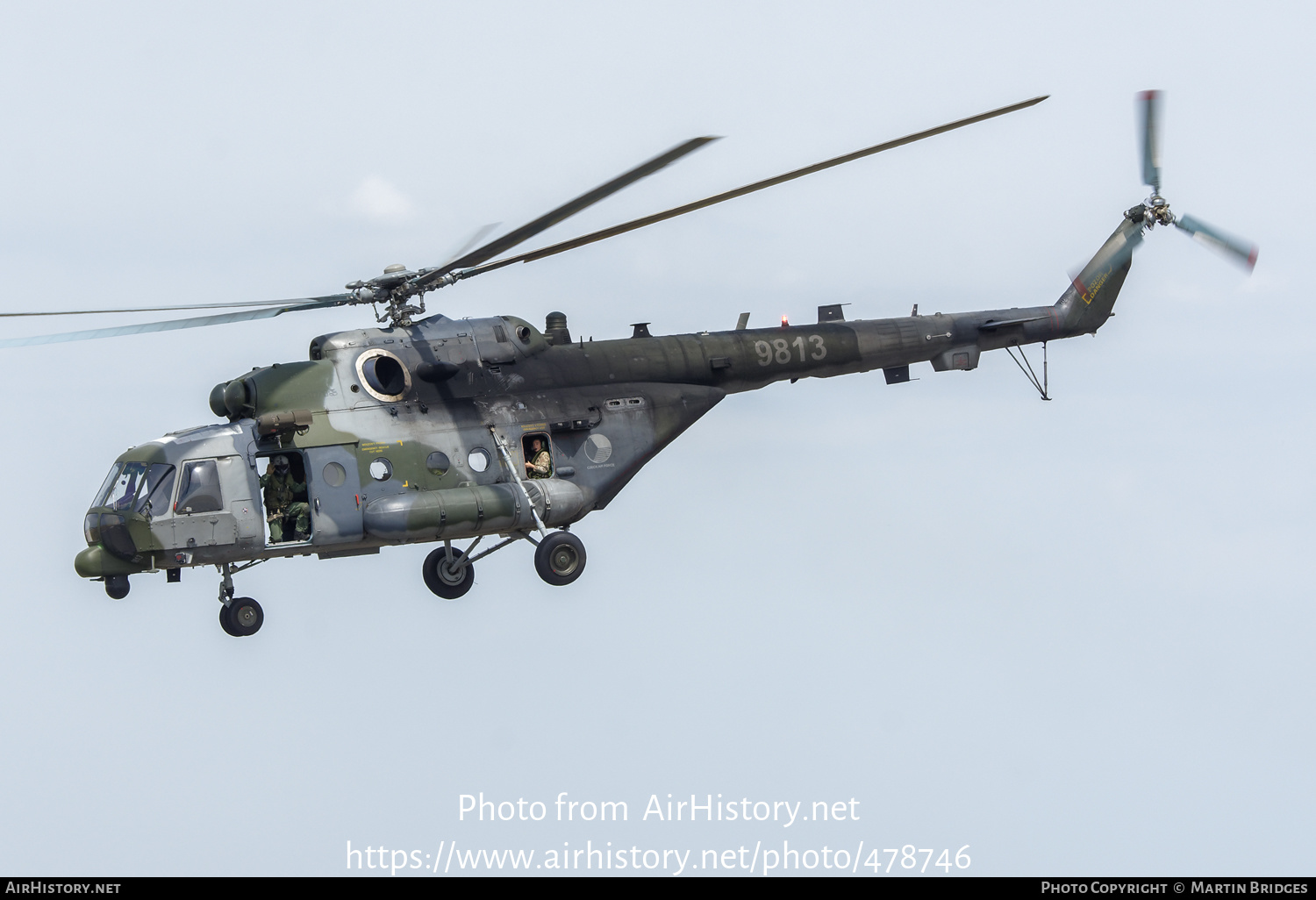 Aircraft Photo of 9813 | Mil Mi-171Sh | Czechia - Air Force | AirHistory.net #478746