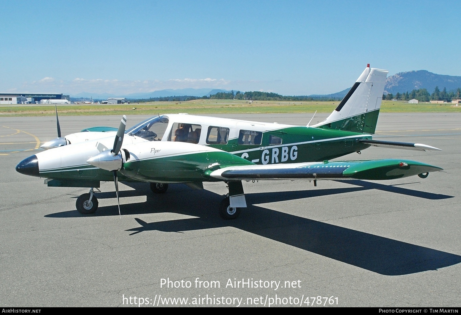 Aircraft Photo of C-GRBG | Piper PA-34-200T Seneca II | AirHistory.net #478761