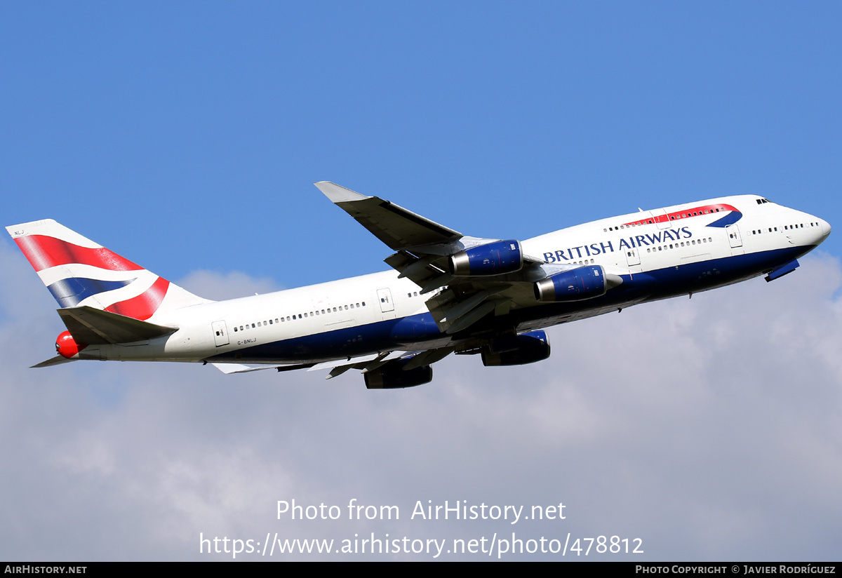 Aircraft Photo of G-BNLJ | Boeing 747-436 | British Airways | AirHistory.net #478812