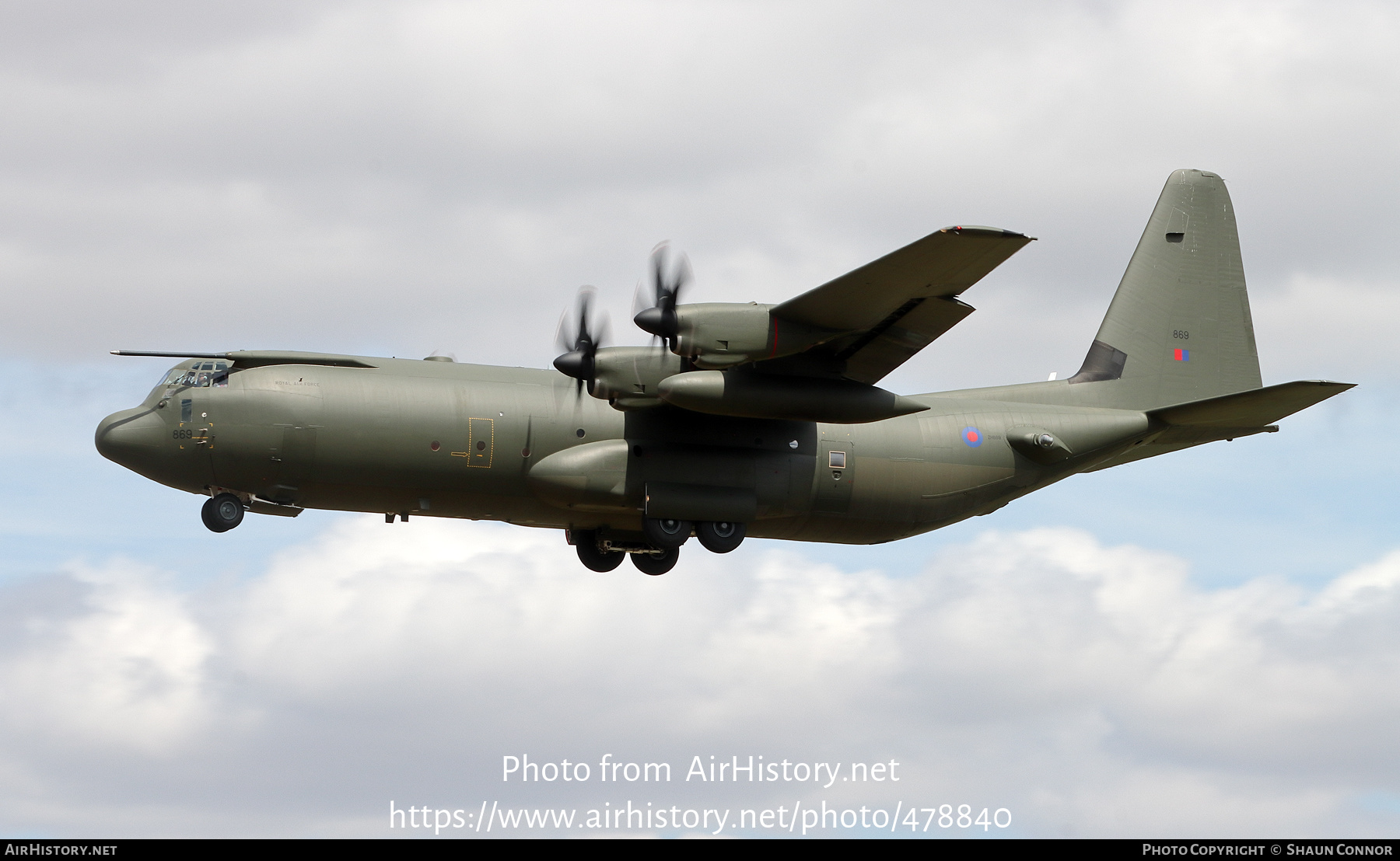 Aircraft Photo of ZH869 | Lockheed Martin C-130J-30 Hercules C4 | UK - Air Force | AirHistory.net #478840