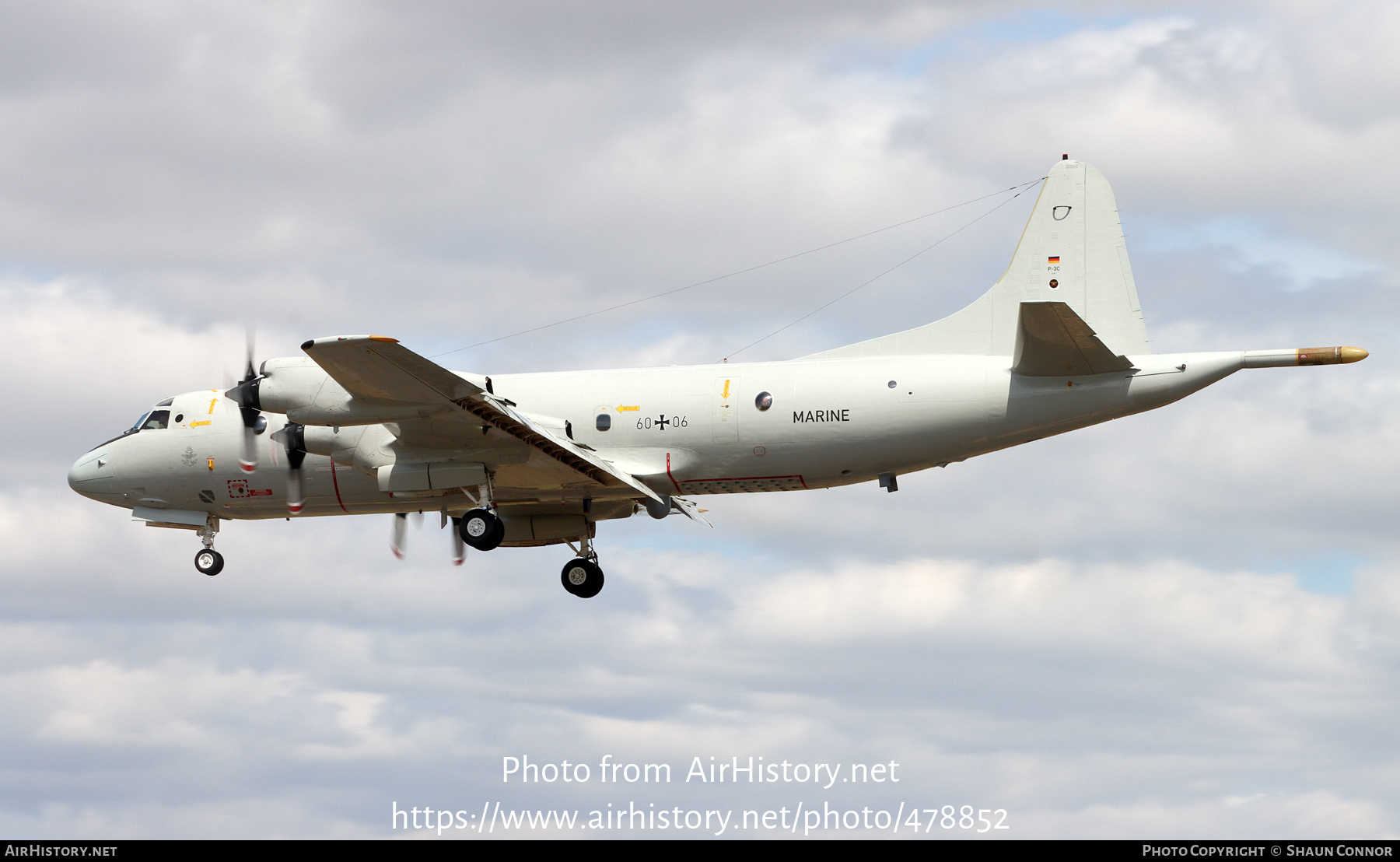 Aircraft Photo of 6006 | Lockheed P-3C Orion | Germany - Navy | AirHistory.net #478852