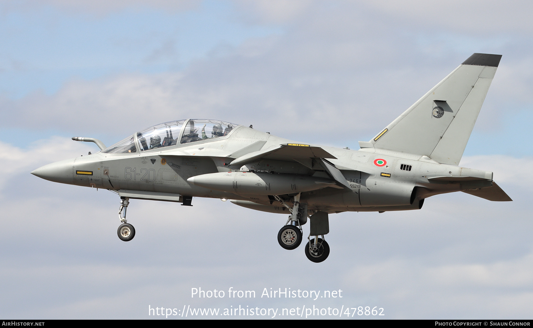 Aircraft Photo of MM55219 | Alenia Aermacchi T-346A Master | Italy - Air Force | AirHistory.net #478862