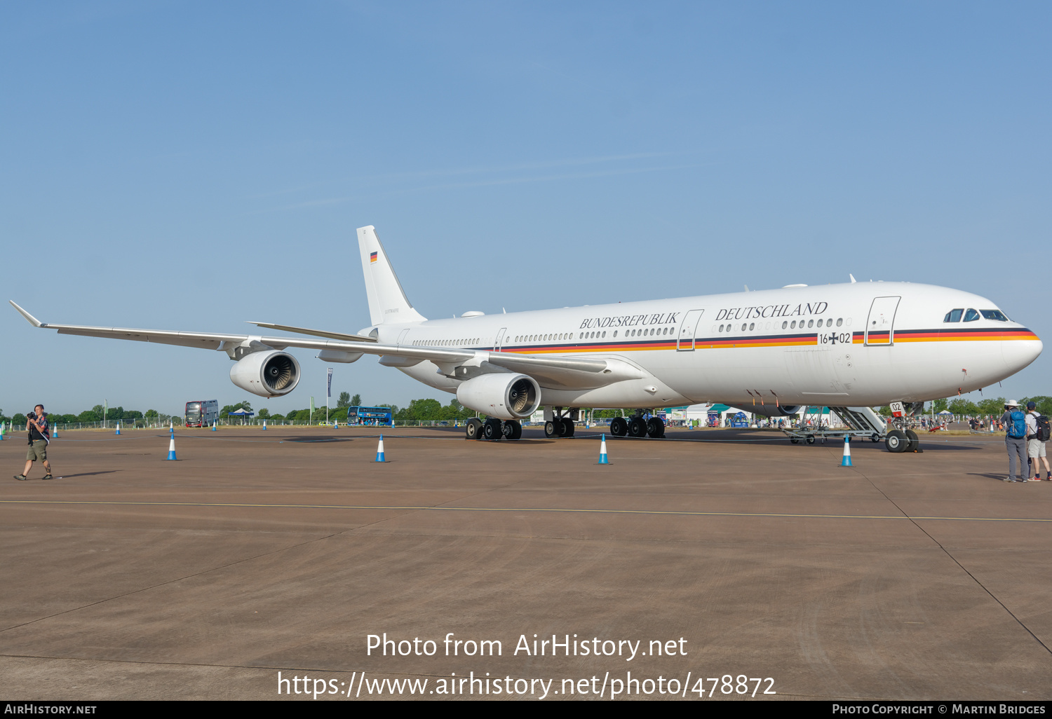 Aircraft Photo of 1602 | Airbus A340-313 | Germany - Air Force | AirHistory.net #478872